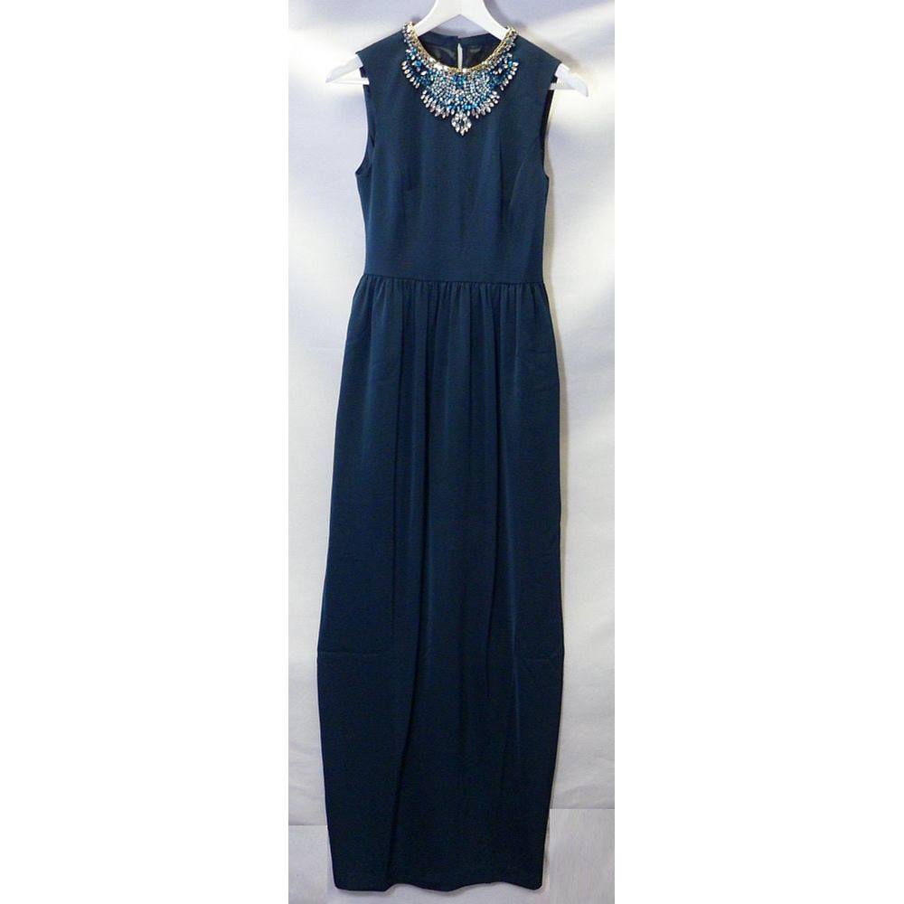 Ted Baker Size 8 Ted Baker Size 1 Jade With Beaded Detailing Neckline