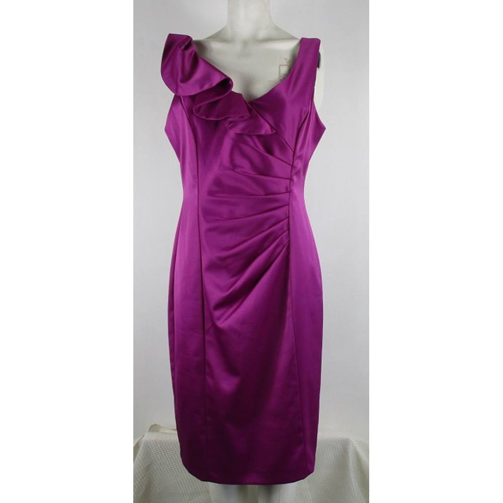 Debenham's Collection Purple Dress Debenhams - Size: 14 - Purple ...