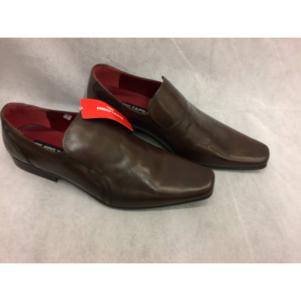 red tape brown shoe polish
