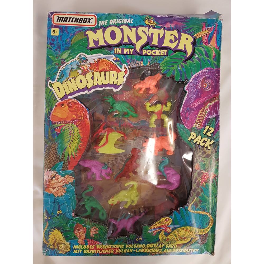 The Original Monster In My Pocket: Dinosaurs: 12 Pack Matchbox | Oxfam ...