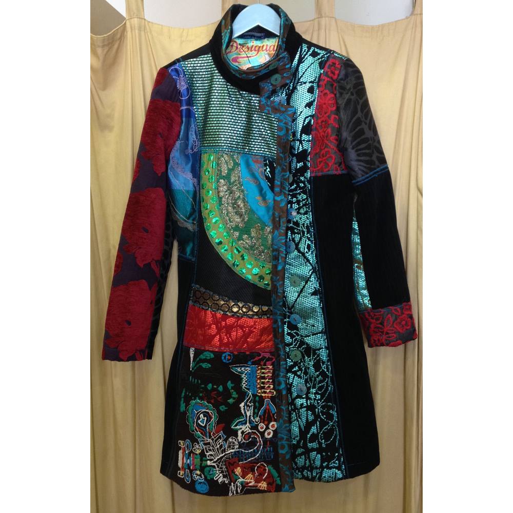 DESIGUAL Chic Coat Desigual - Size: 16 - Multi-coloured - Casual jacket ...