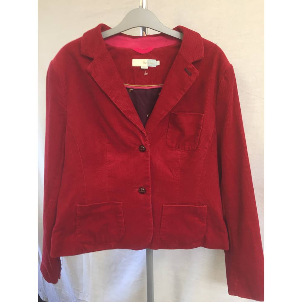 Boden Jacket size 16 Boden - Size: 16 - Red - Casual jacket / coat ...