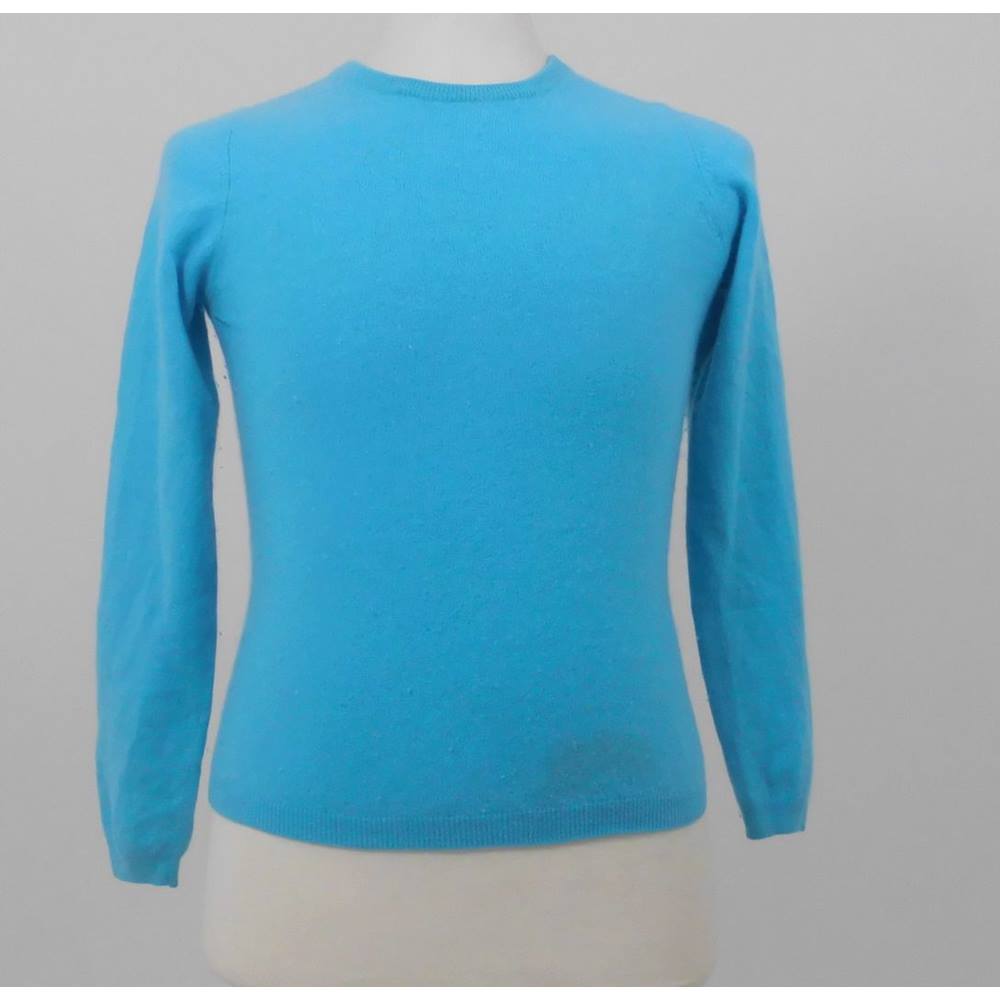 Lochmere Size S Blue Cashmere Jumper | Oxfam GB | Oxfam’s Online Shop