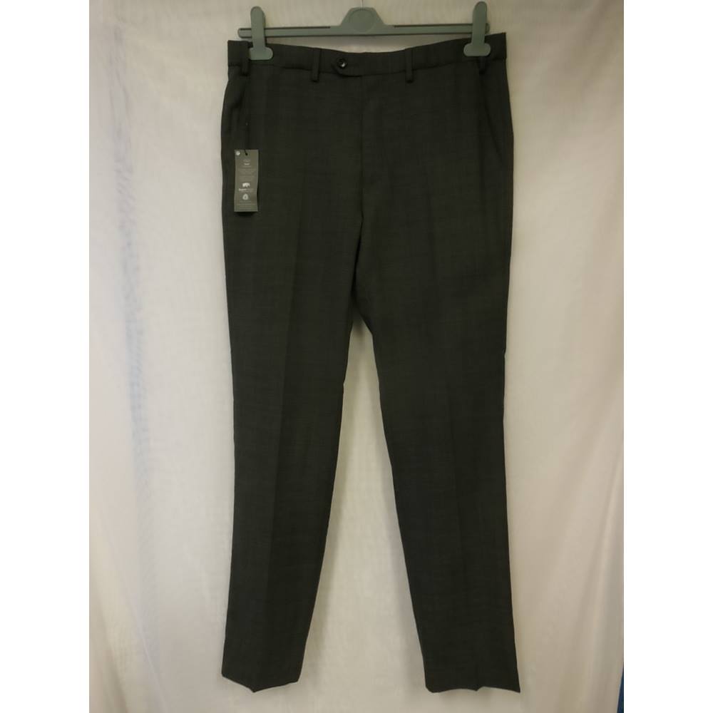 M&S Trousers in Charcoal, size 38
