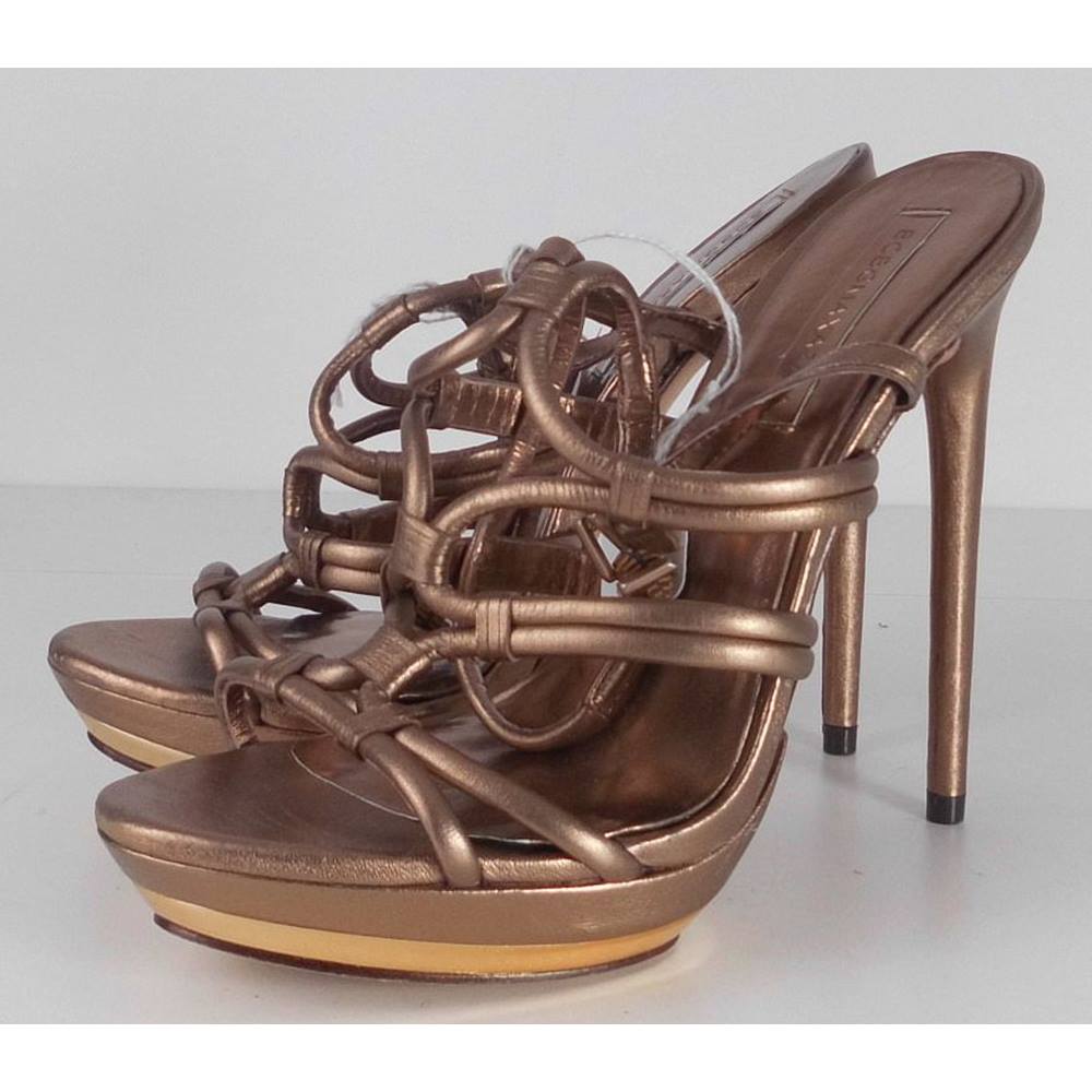 bcbg caged sandals