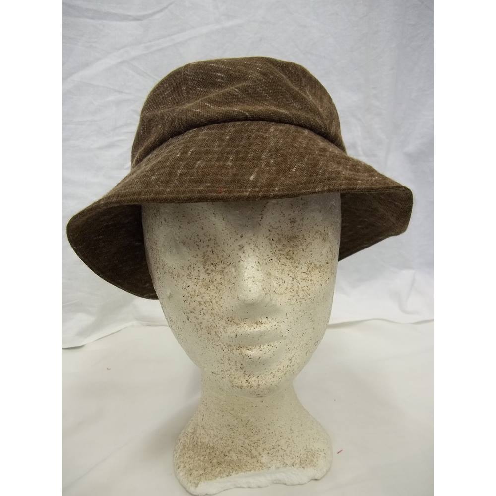 Vintage Jaeger Brown Bucket Hat | Oxfam GB | Oxfam’s Online Shop