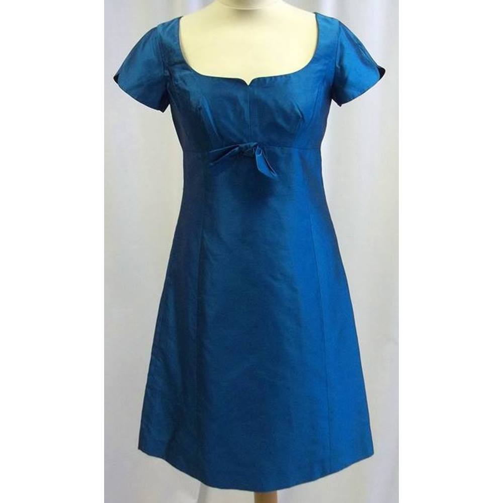 Paddy Campbell - Size: 10 - Blue/ Green Dress | Oxfam GB | Oxfam’s ...