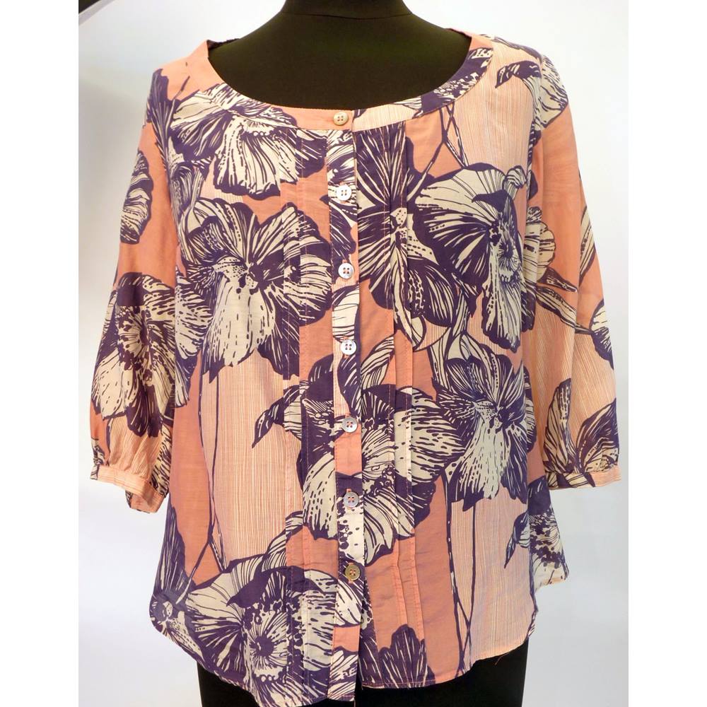 Marks and Spencer Autograph Size 14 Pink and Purple Blouse M&S Marks ...