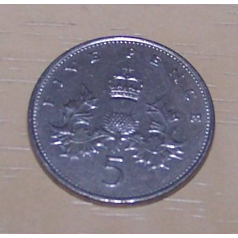 1988 old size 5p coin | Oxfam GB | Oxfam’s Online Shop