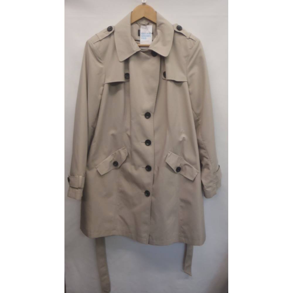 M&S Collection beige trench coat M&S Marks & Spencer - Size: 20 - Beige ...
