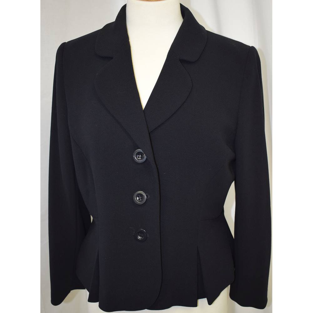 Hobbs Dark Navy Suit - Jacket and Skirt. Jacket Size: 14/Skirt Size: 12 ...