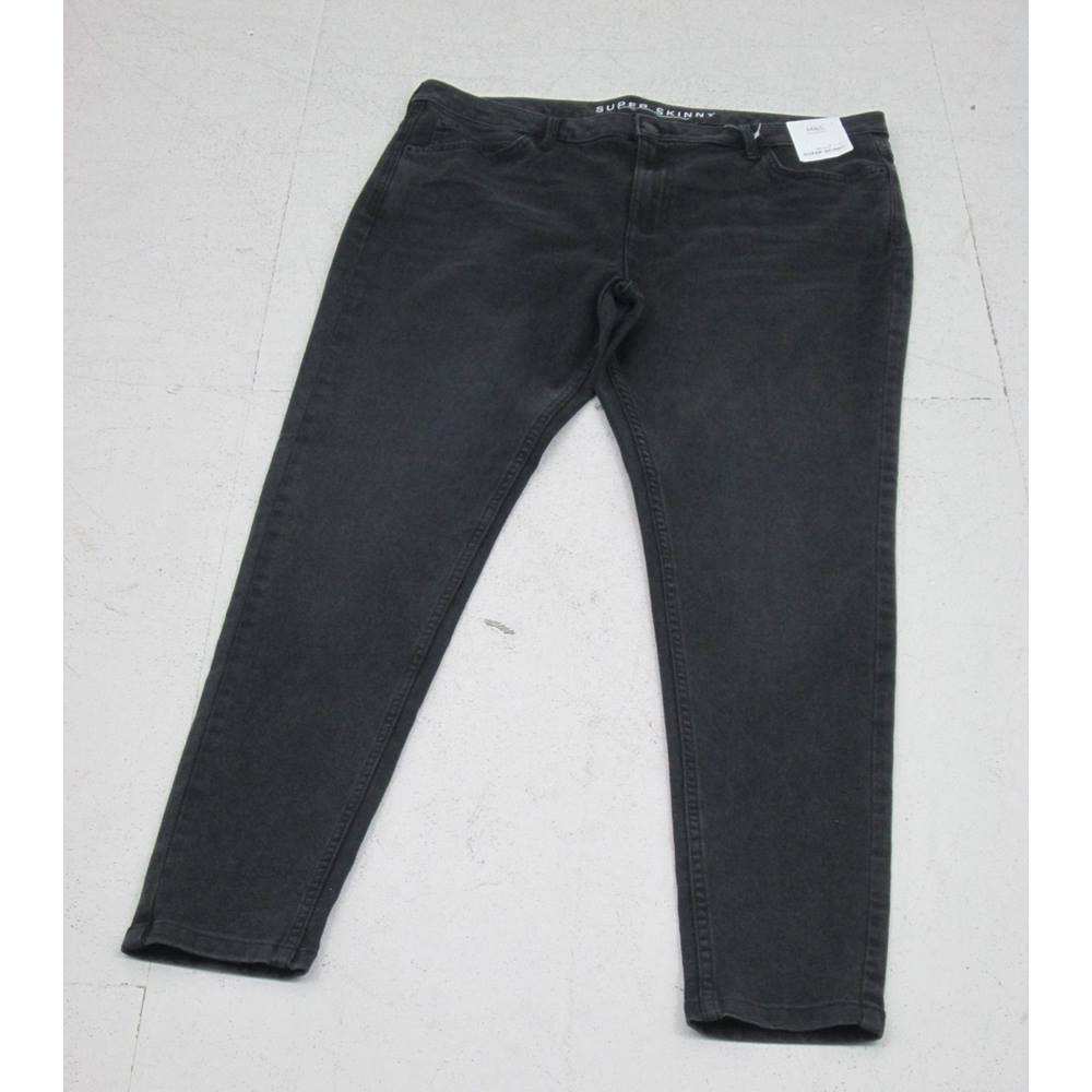 NWOT M&S Marks & Spencer - Size: 14 / Short - Black - Jeans | Oxfam GB ...