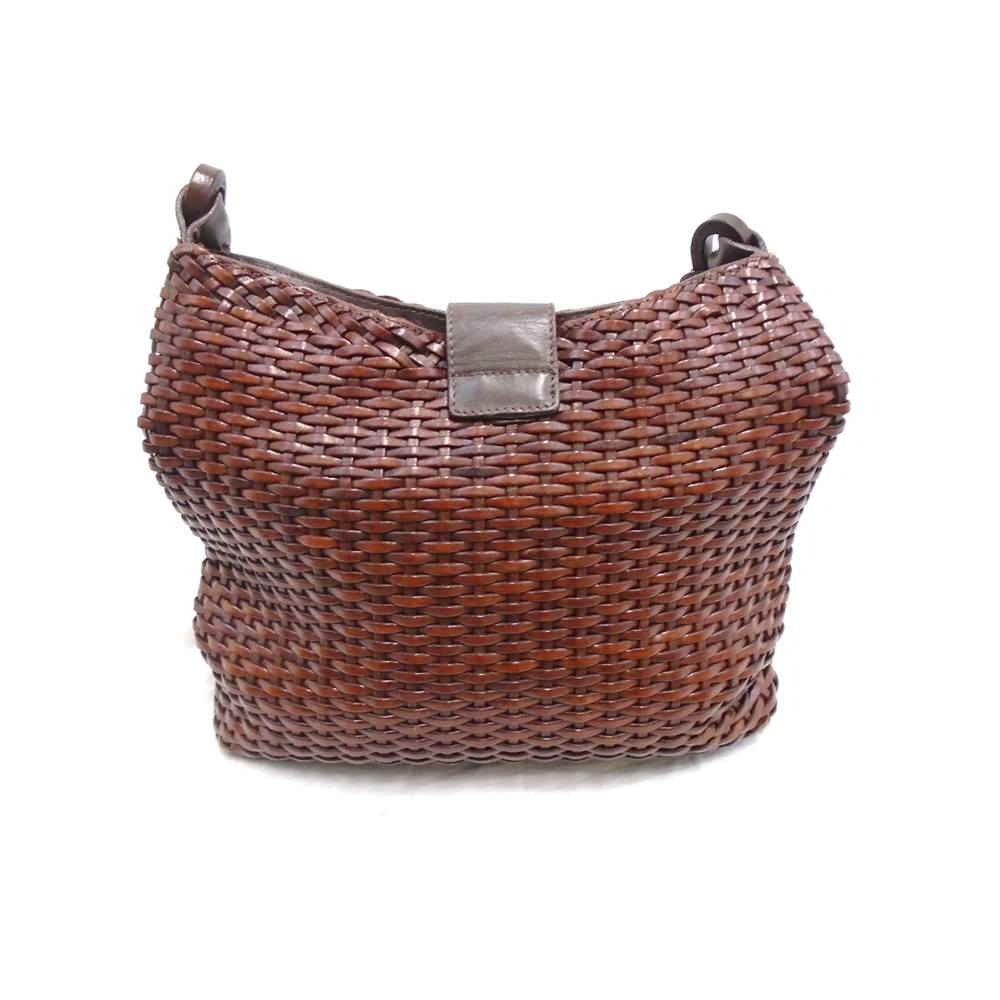 woven leather handbags on sale