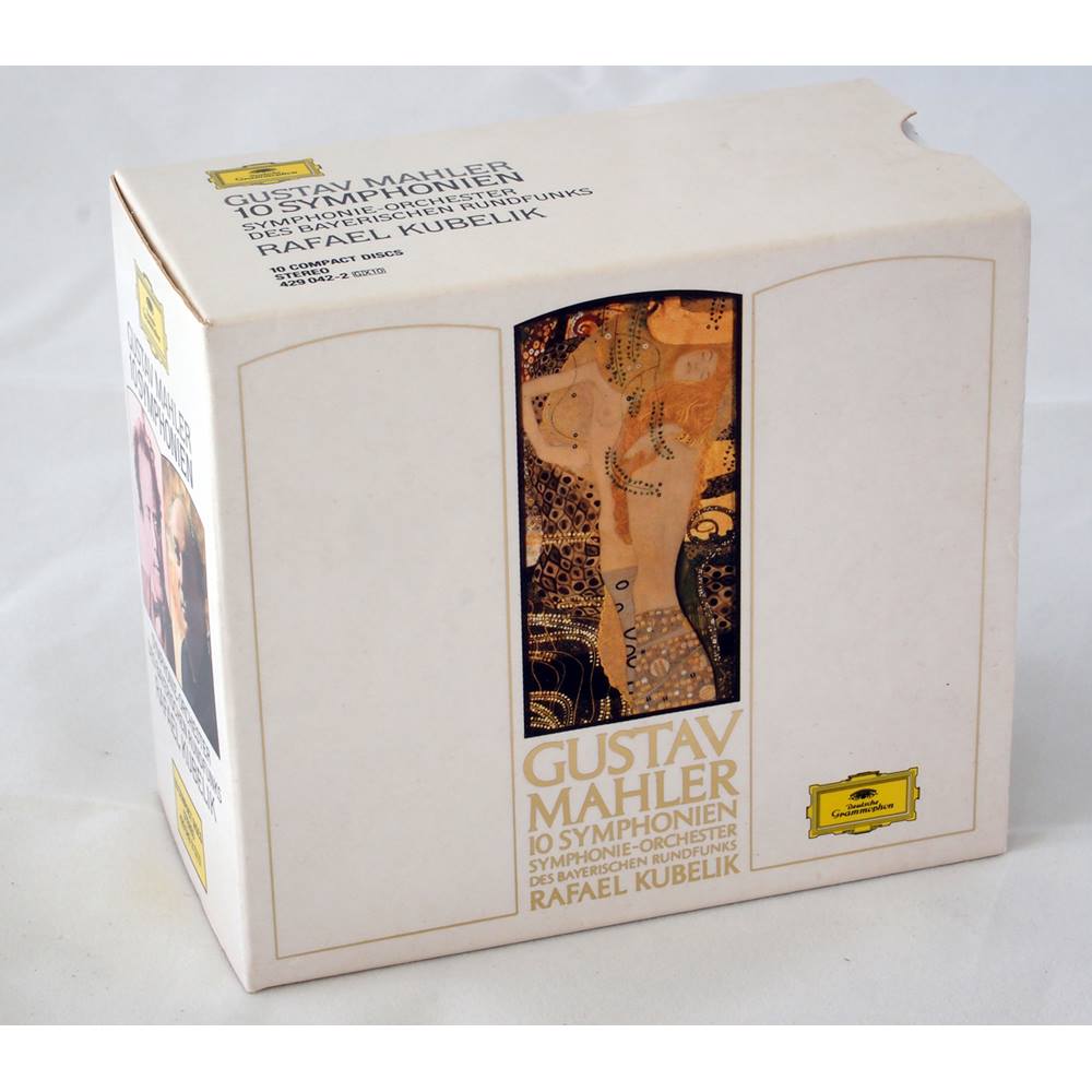 Mahler, Gustav - 10 Symphonies - Bavarian RSO/Kubelik DG 10 CD Box set ...