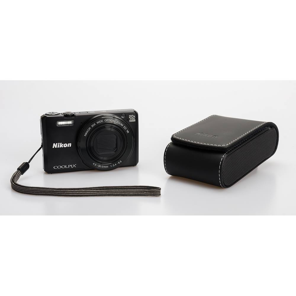 Nikon COOLPIX S7000 Compact Digital Camera - Black (16.0 MP, CMOS