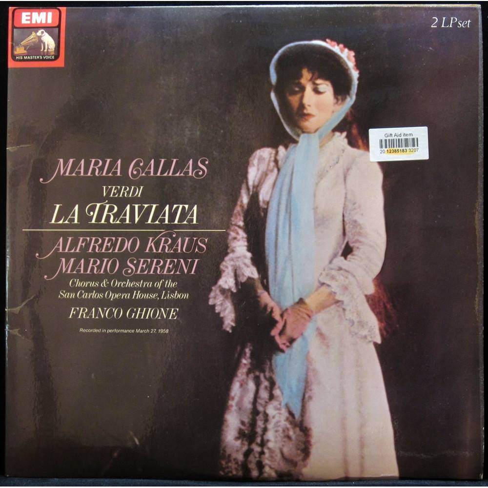 Verdi: La Traviata (1958 Live Recording). Maria Callas, Franco Ghione ...