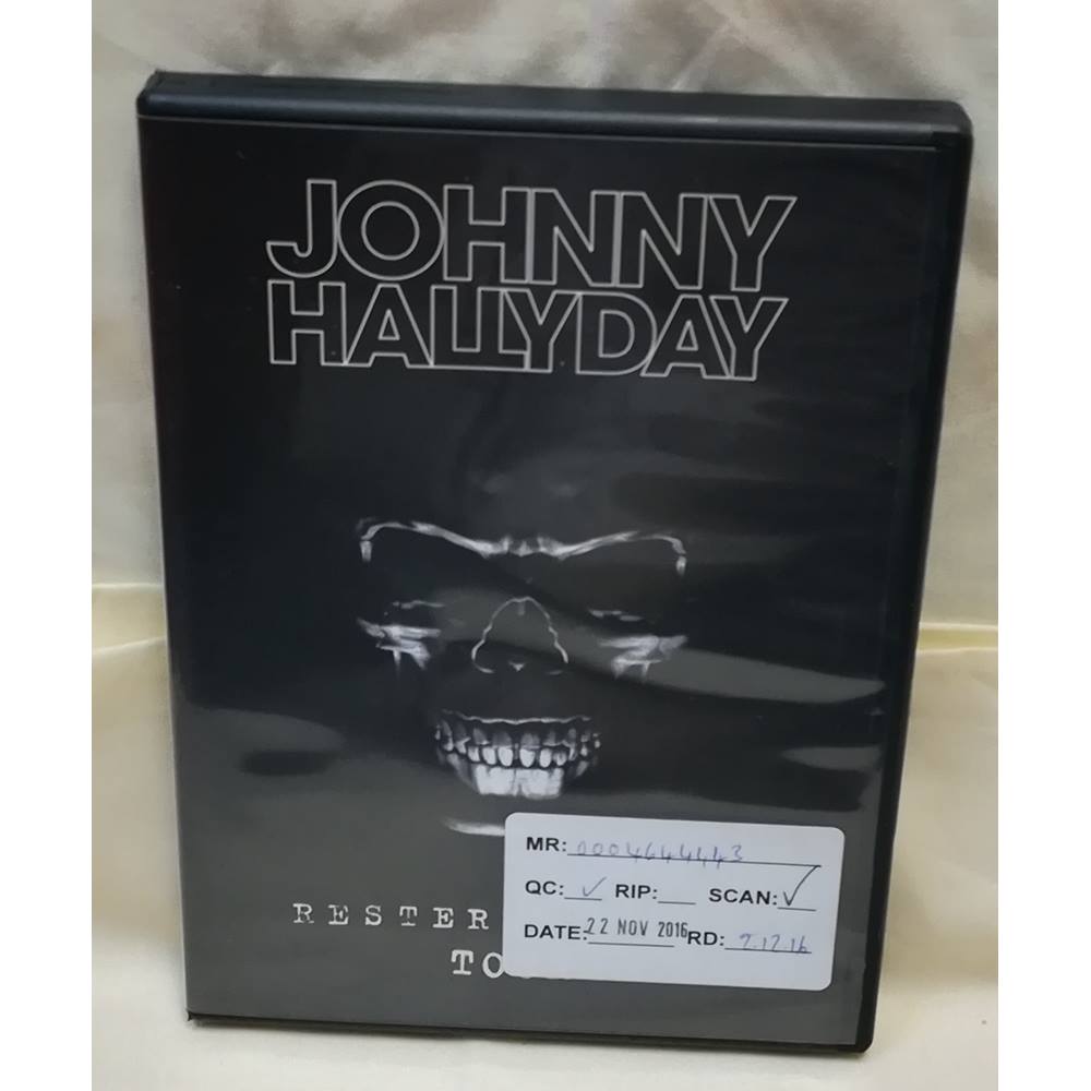 johnny hallyday rester vivant tour dvd