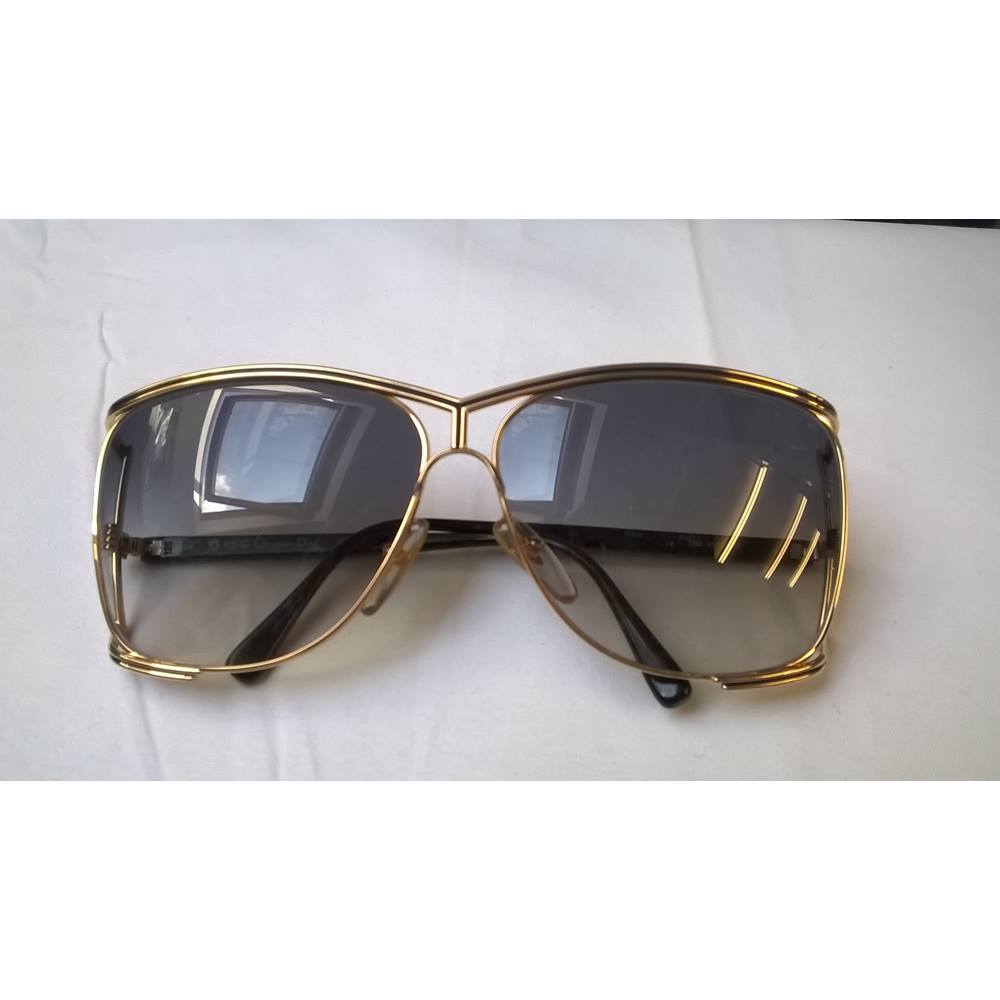 Christian Dior Vintage 1980s Designer Gold Sunglasses Oxfam Gb Oxfams Online Shop 6911