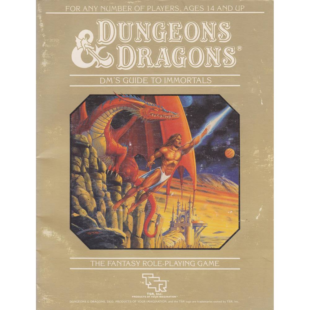 advanced dungeons and dragons DM's guide to immortals | Oxfam GB ...