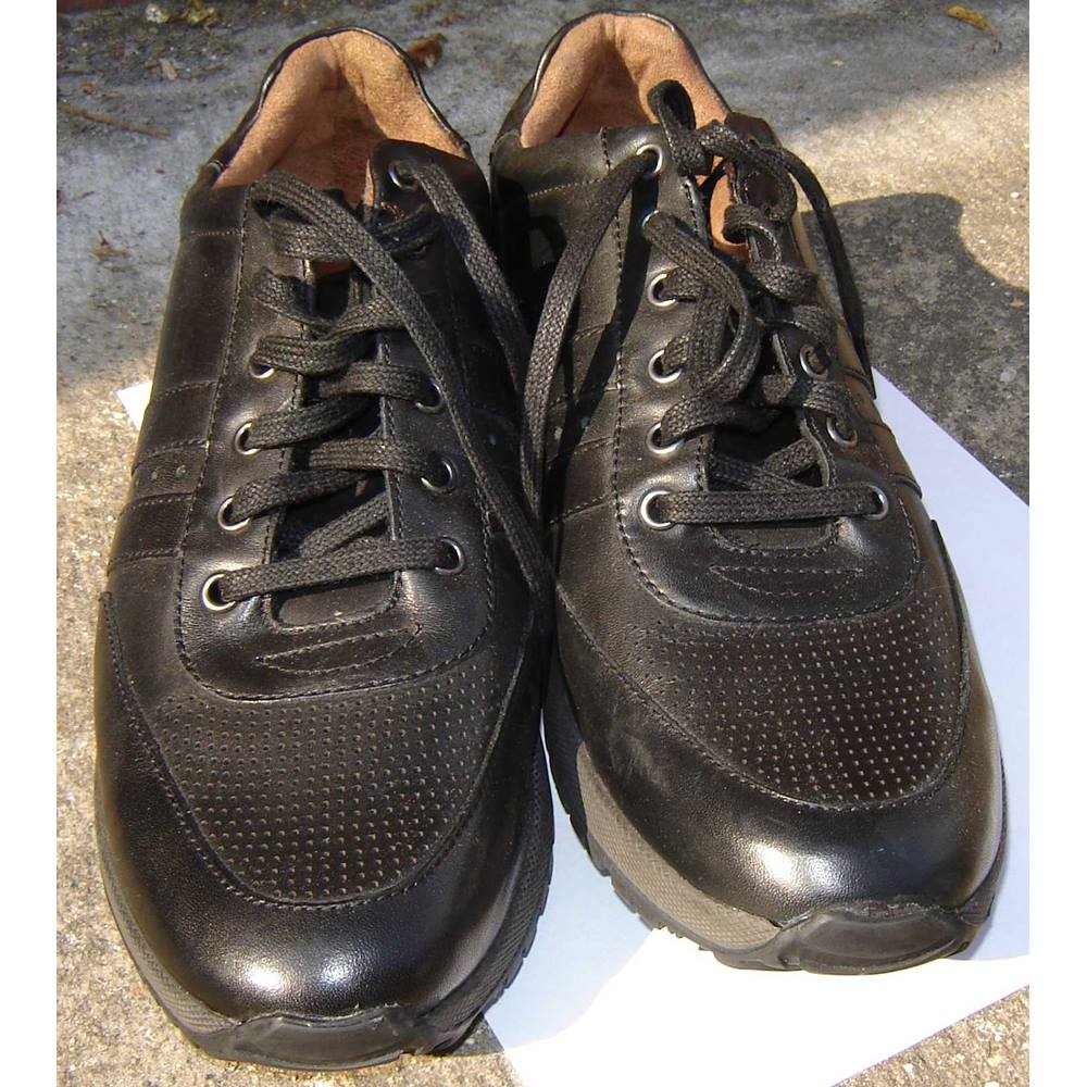 NWOT Marks and Spencer, Men's, Black shoes. Size: 8. M&S Marks ...