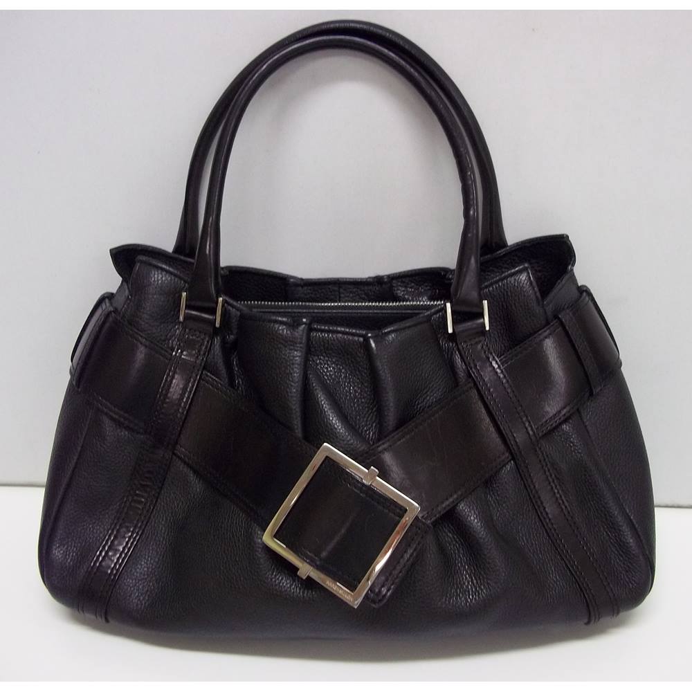 Karen Millen - Black - Leather Handbag | Oxfam GB | Oxfam’s Online Shop