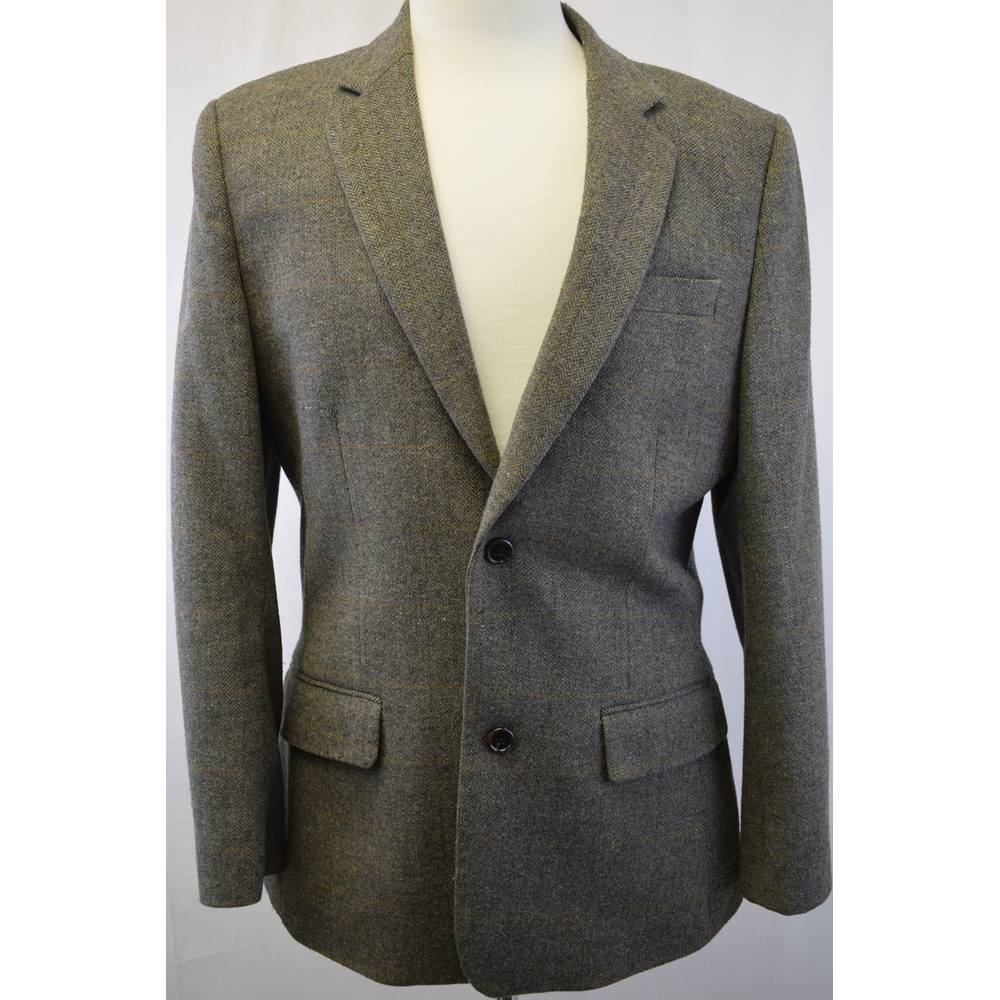Howick men's brown tweed jacket - Size 38R Howick - Size: M - Brown ...
