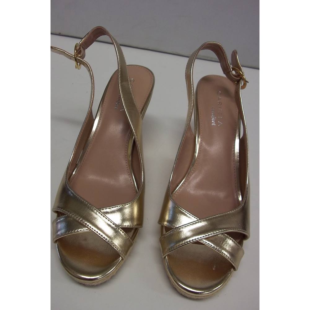 Carvela Comfort - Size: 7 - Gold - Sandals | Oxfam GB | Oxfam’s Online Shop