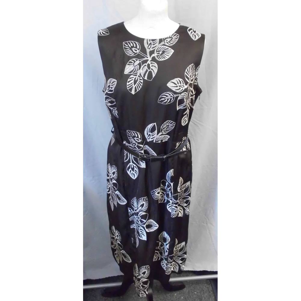 Black and white Monsoon dress size 14 Oxfam GB Oxfam’s Online Shop