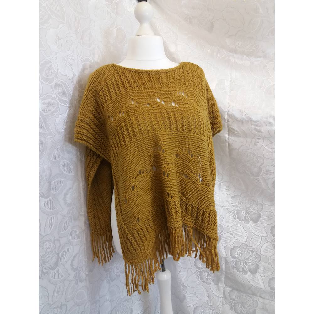 Unbranded - Poncho - Yellow Unbranded - Size: One size: plus - Yellow ...
