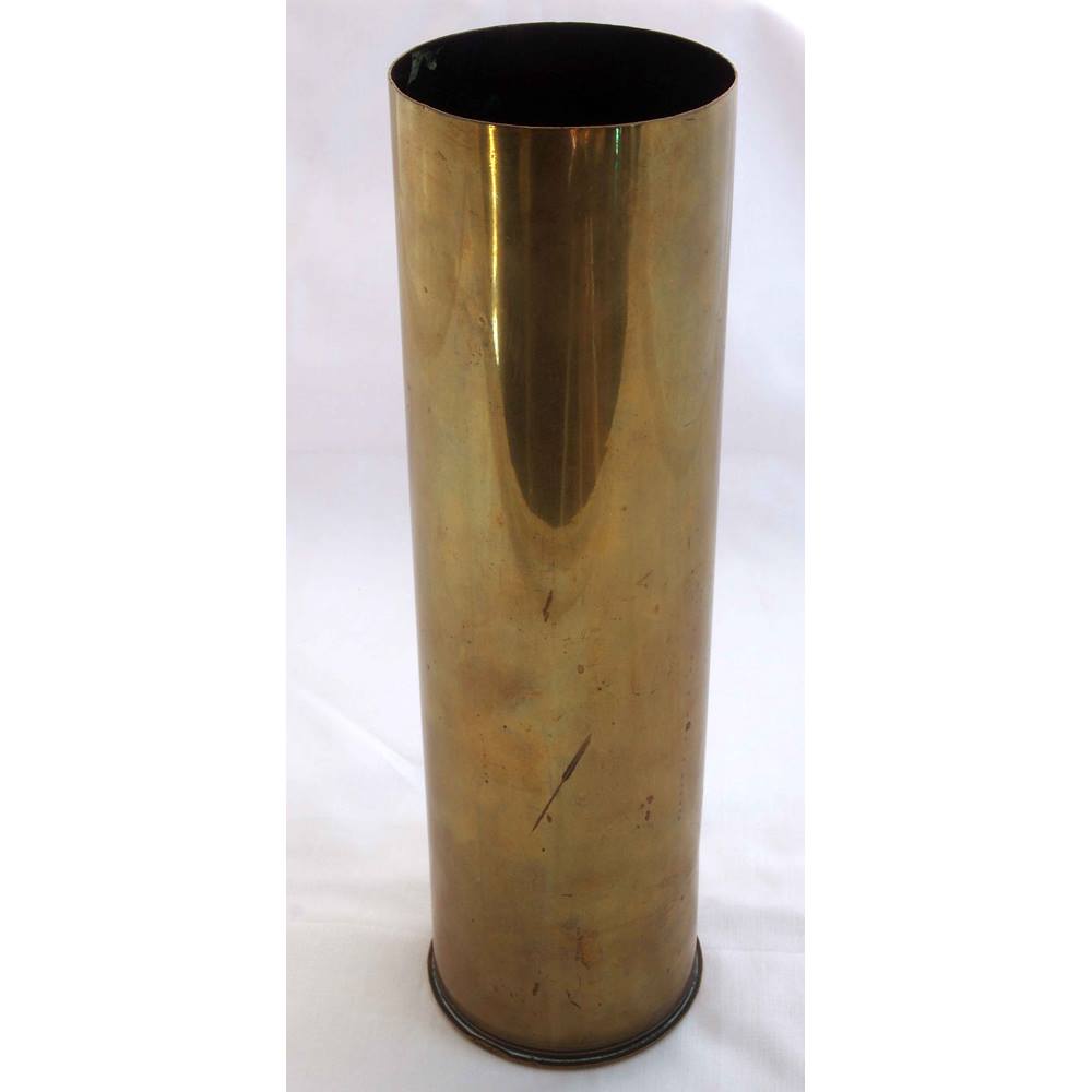 75mm brass Shell case, believed to be French 1914. Unknown | Oxfam GB ...