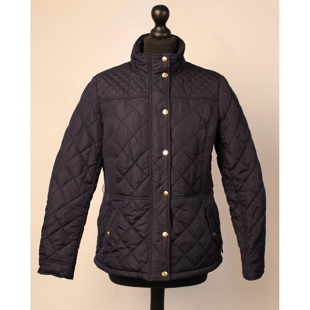 Barber Style Coat Tesco - Size: 12 - Blue - Casual jacket / coat ...