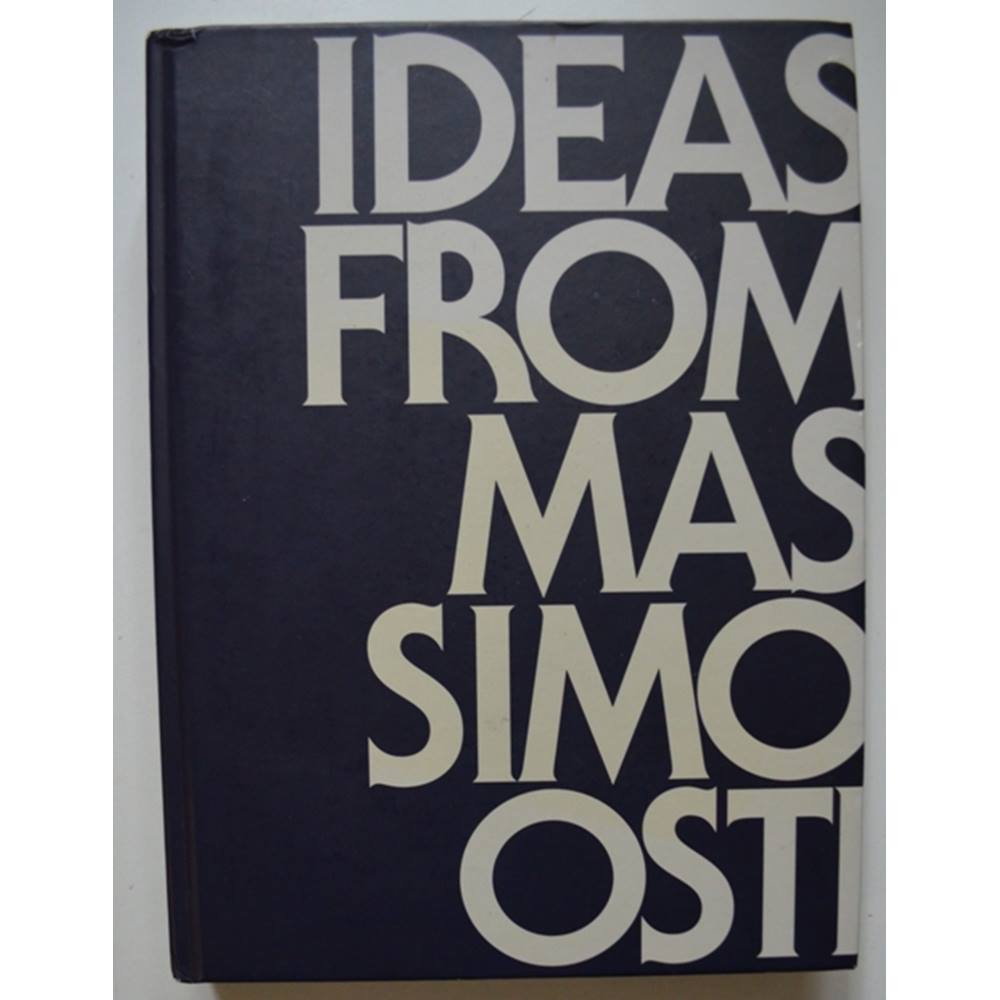 Ideas From Massimo Osti 1st Edition Hardback Oxfam GB Oxfam S   HD 101435806 01 