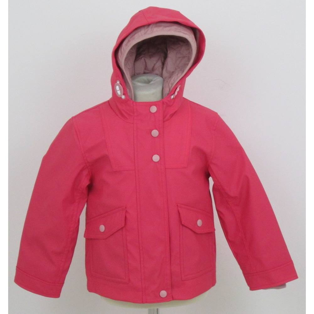 NWOT M&S Kids, age 4 - 5 years pink 3 in 1 fisherman's coat | Oxfam GB ...