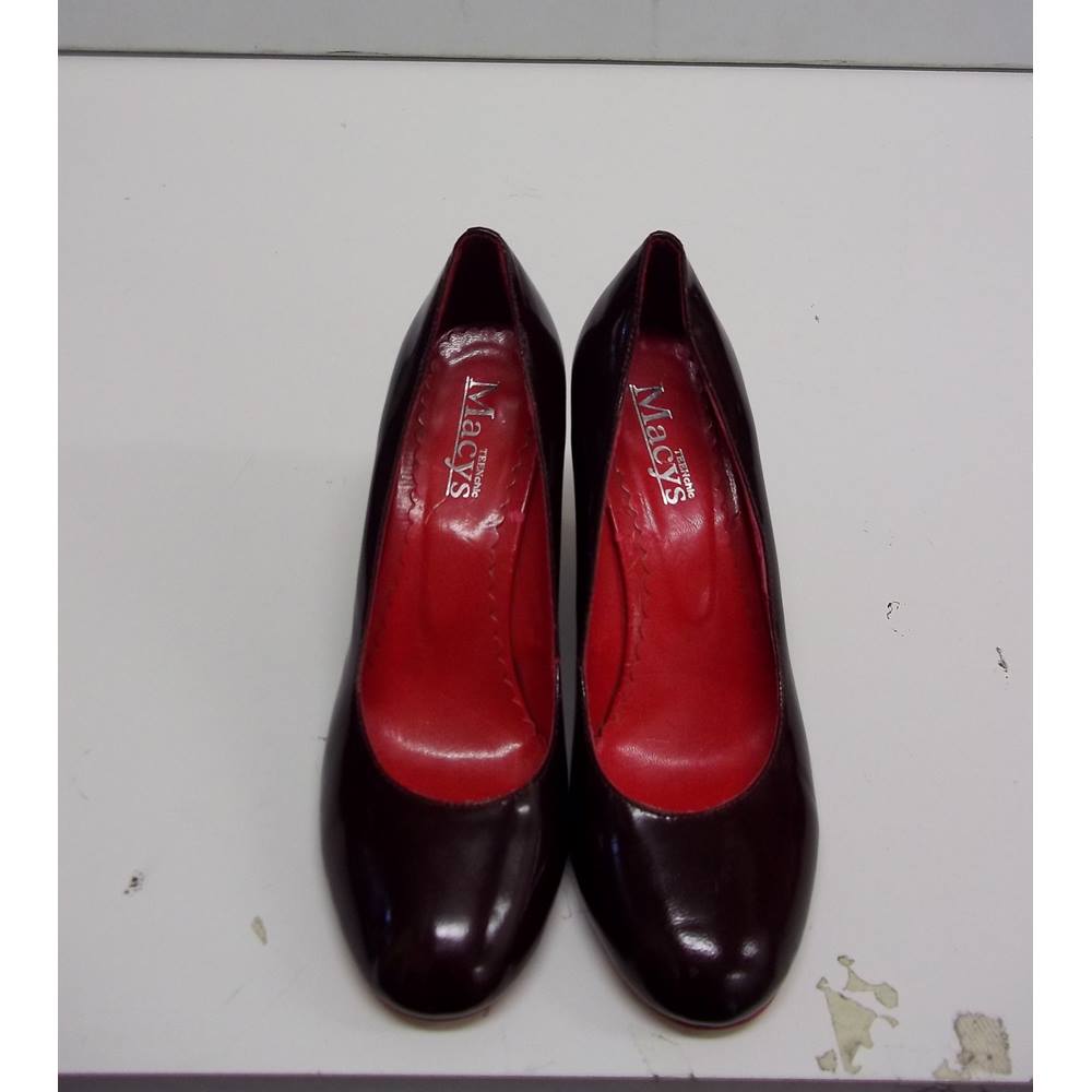 Macys Chic - Size: 5 - Red - Heeled shoes | Oxfam GB | Oxfam’s Online Shop
