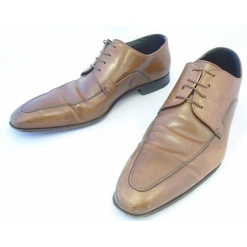 hugo boss tan shoes