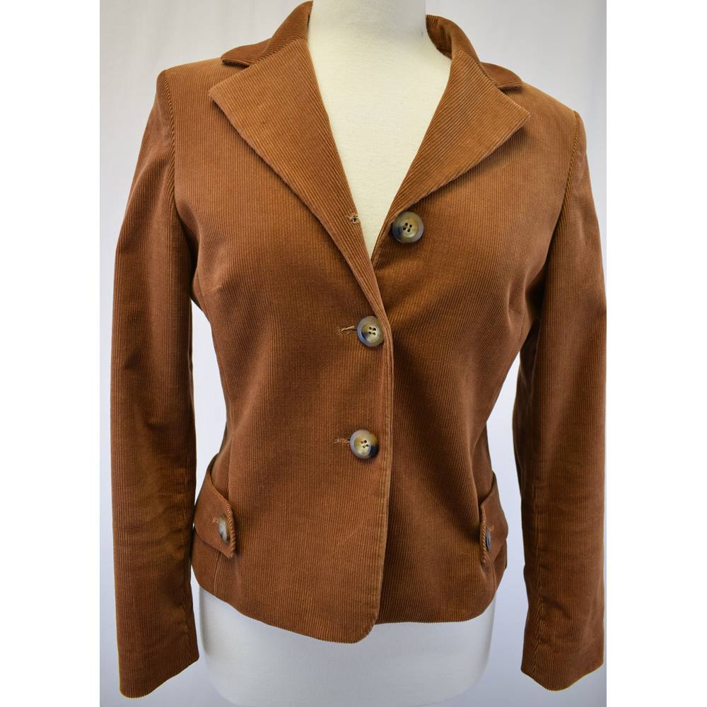 Vintage 80s Ronit Zilkha rust cord jacket size 12 Ronit Zilkha - Size ...