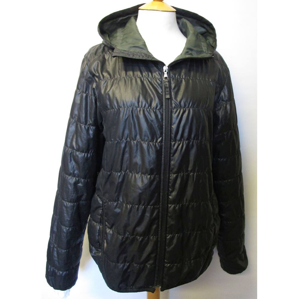 Uniqlo Puffer Jacket - Size: M - Black Wet Look | Oxfam GB | Oxfam’s ...