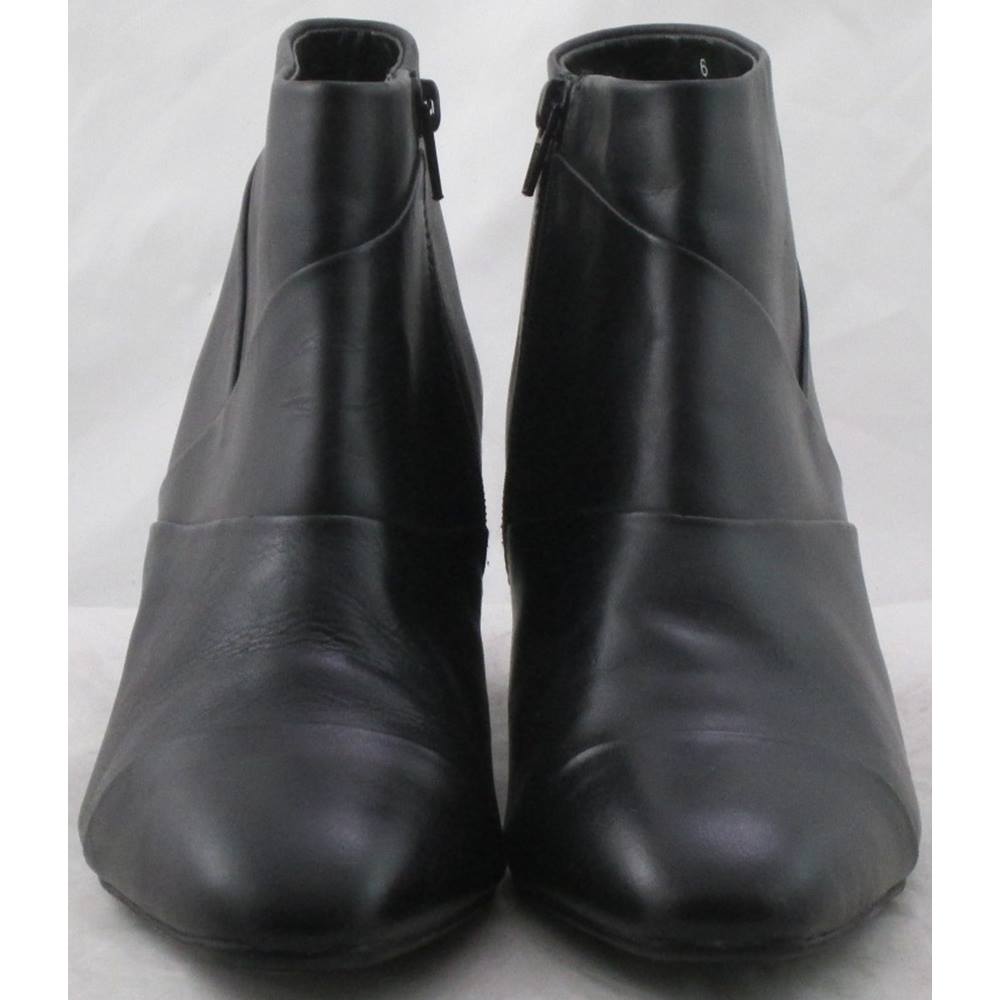 M&S Footglove, size 6 black leather ankle boots | Oxfam GB | Oxfam’s ...