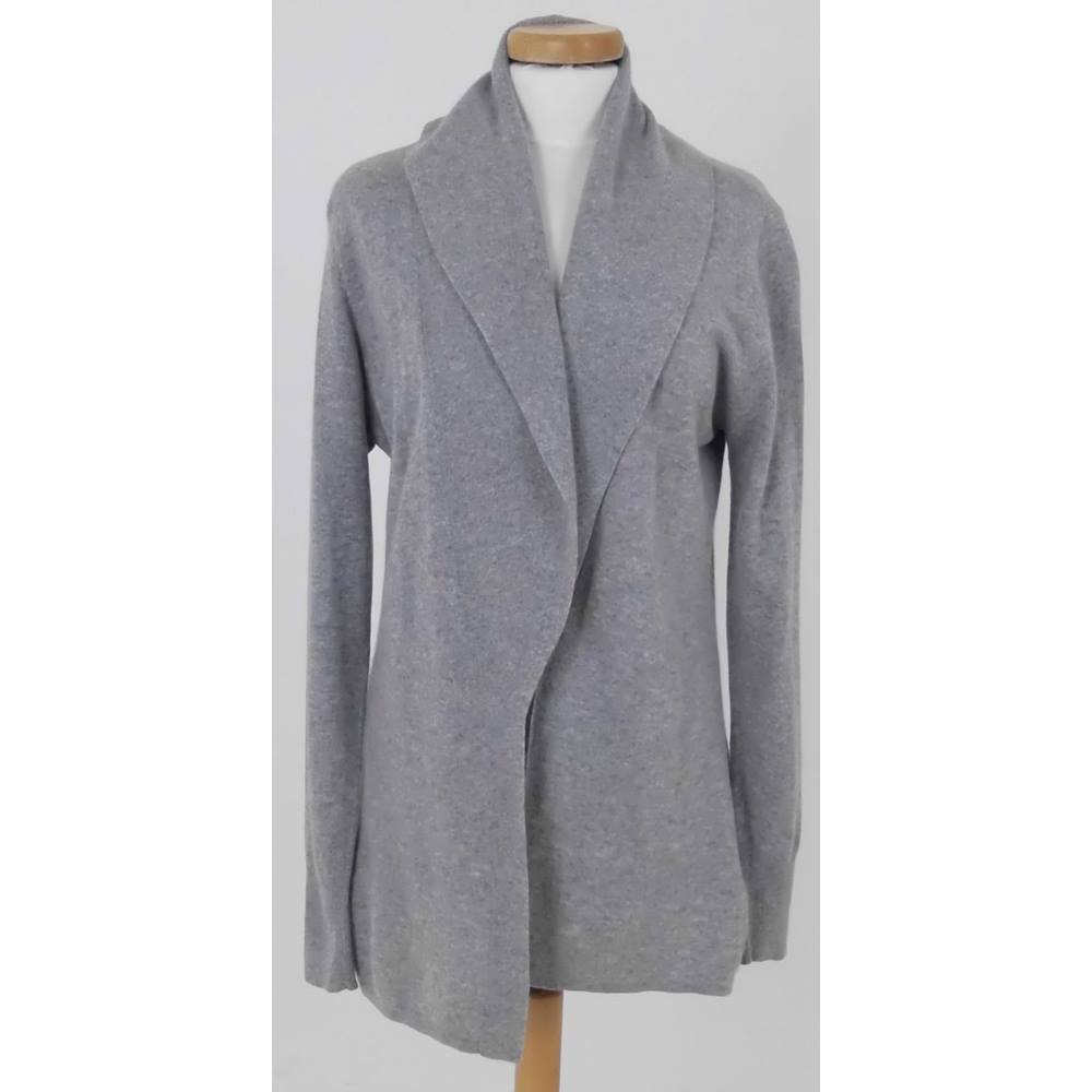 Edina Ronay Size M Grey Cashmere Cardigan | Oxfam GB | Oxfam’s Online Shop