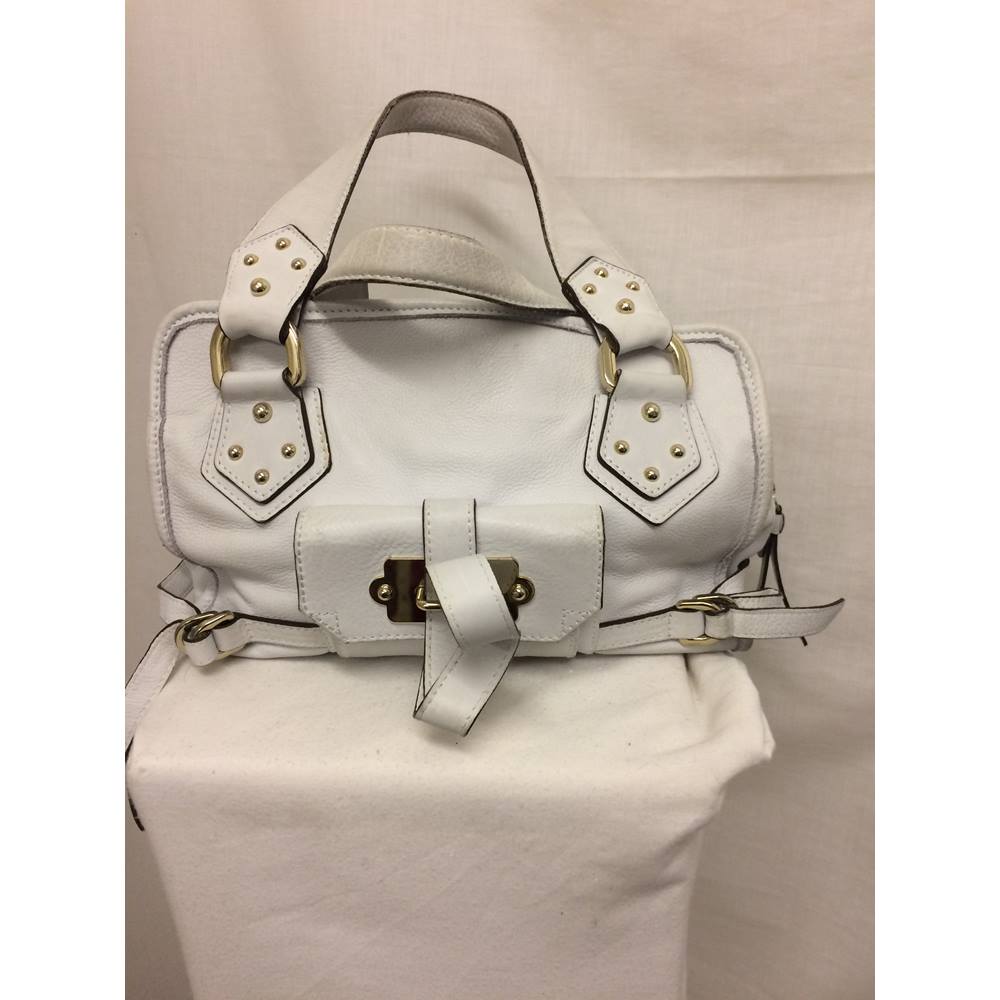 Luella-small white leather handbag Luella - Size: S - White - Handbag | Oxfam GB | Oxfam’s ...