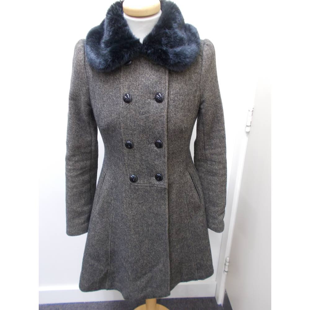 Dorothy Perkins - Size: 12 - Brown - Smart jacket / coat | Oxfam GB ...
