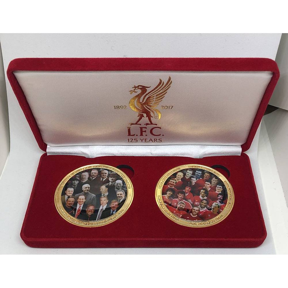 LIVERPOOL F.C 125 Years memorabilia coins 1892-2017 | Oxfam GB | Oxfam ...