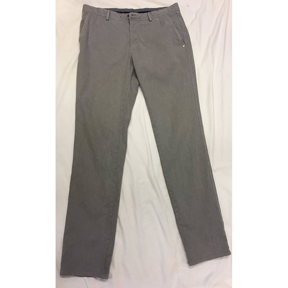 Massimo Dutti Size Small length Grey Casual wear trousers Grey Size: 42 ...