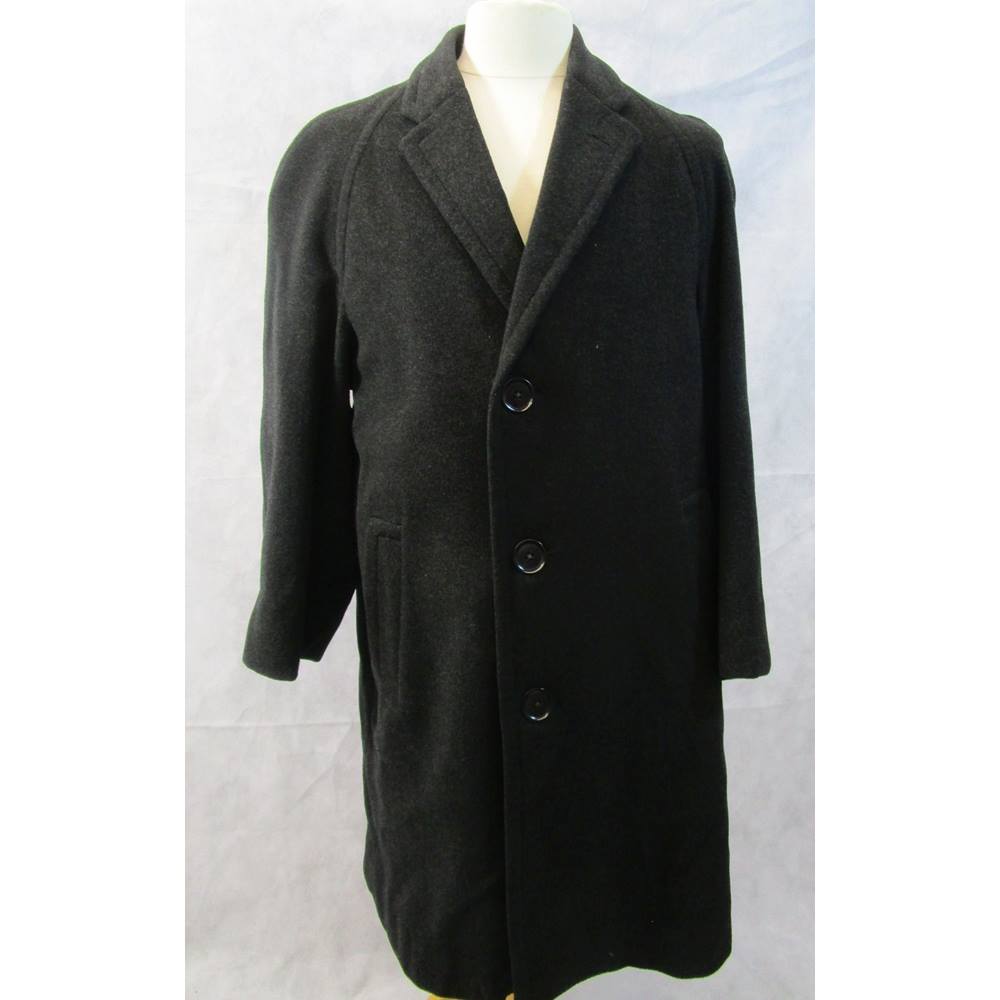 Crombie coat Crombie - Size: L - Black | Oxfam GB | Oxfam’s Online Shop