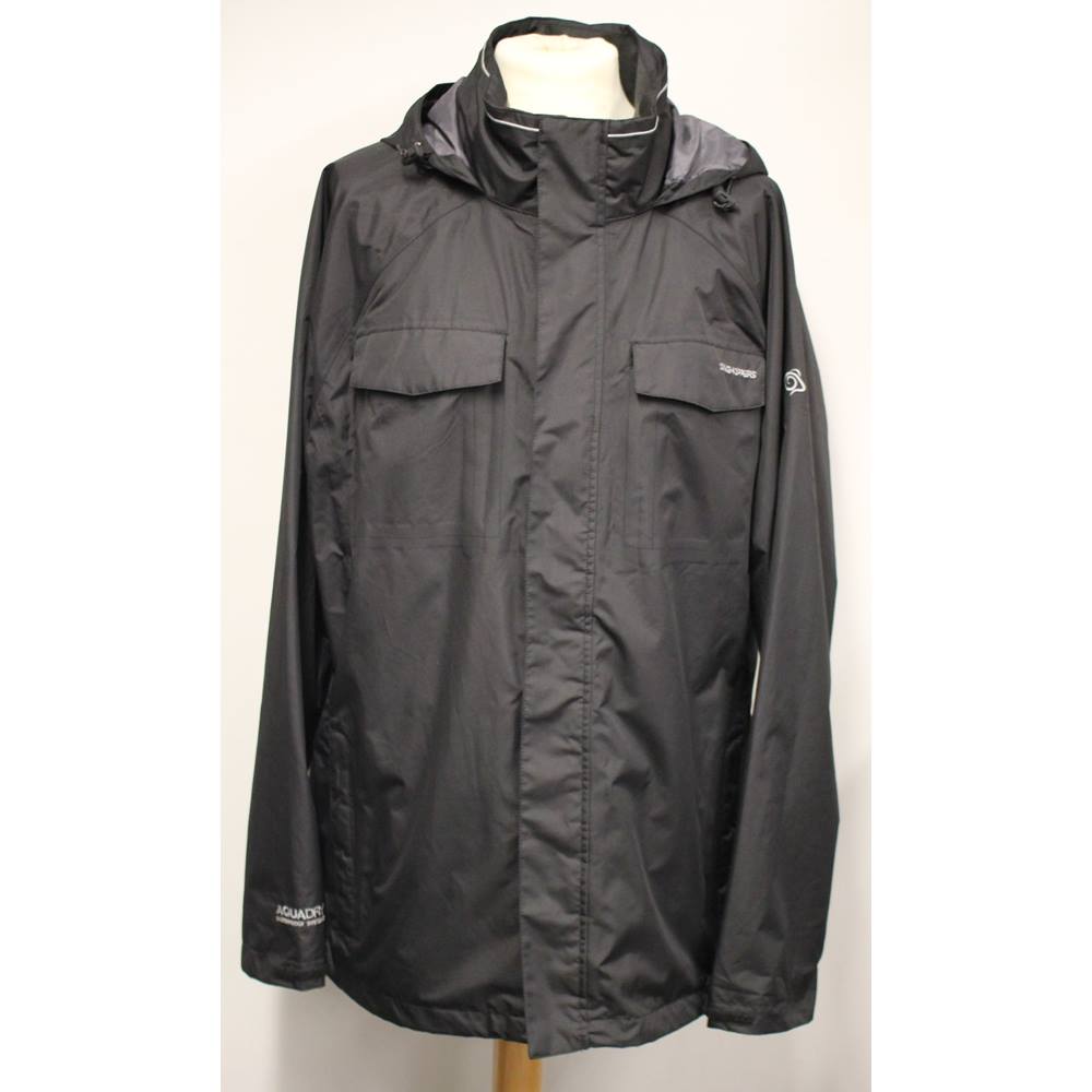 Craghoppers Aquadry - Size: XXL - Black - Waterproof Jacket | Oxfam GB ...