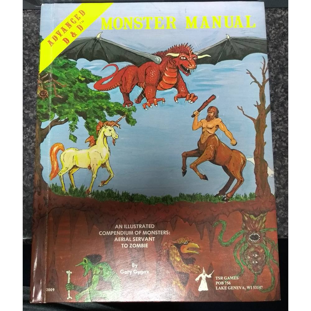 Advanced Dungeons & Dragons Monster Manual | Oxfam GB | Oxfam’s Online Shop