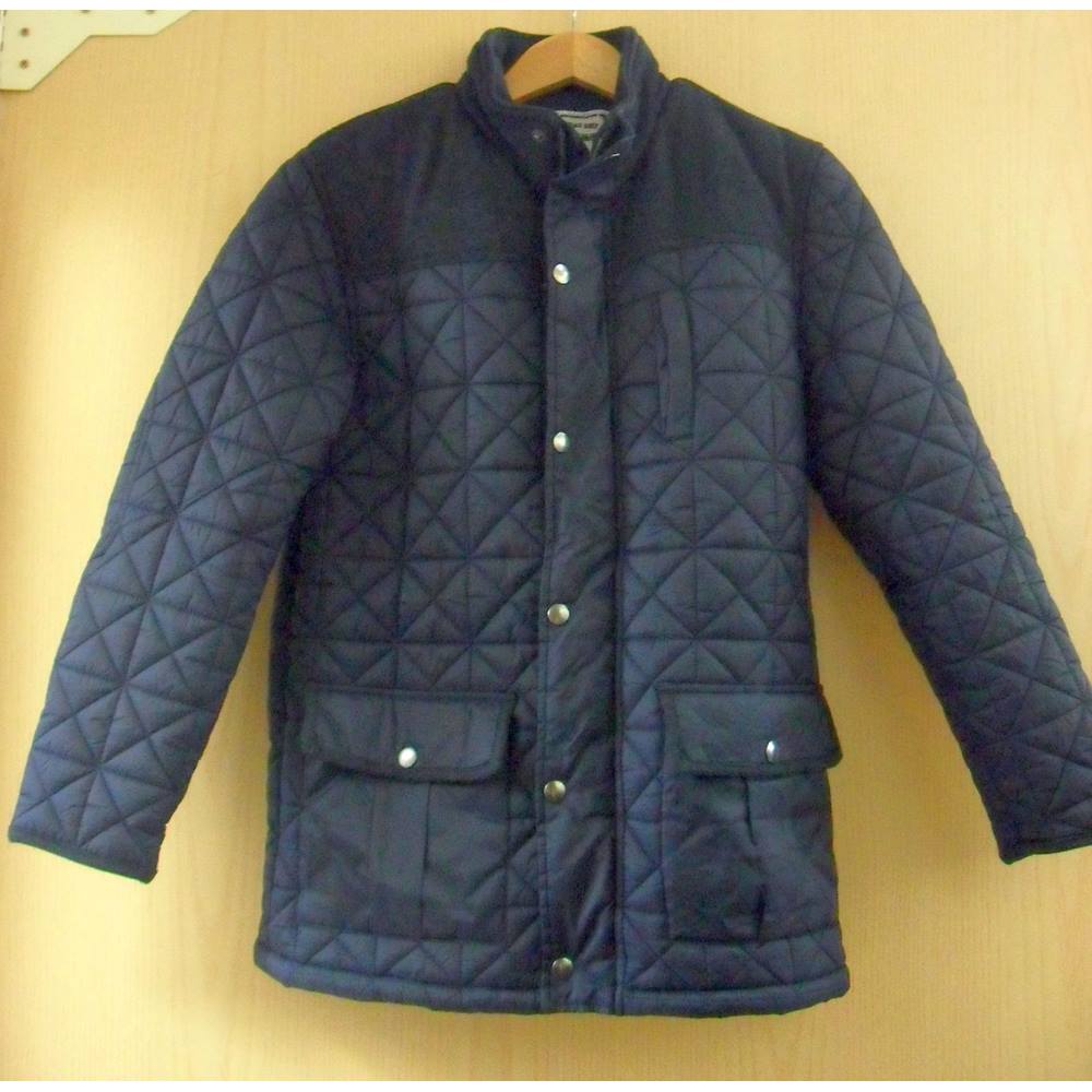 Boys Quilted Jacket Coat M&S Marks & Spencer - Size: 13 - 14 Years ...