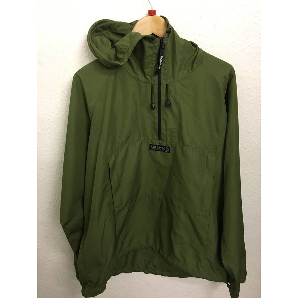 Paramo - Fuera Windproof/Waterproof Jacket - Olive Green - Size: XL ...