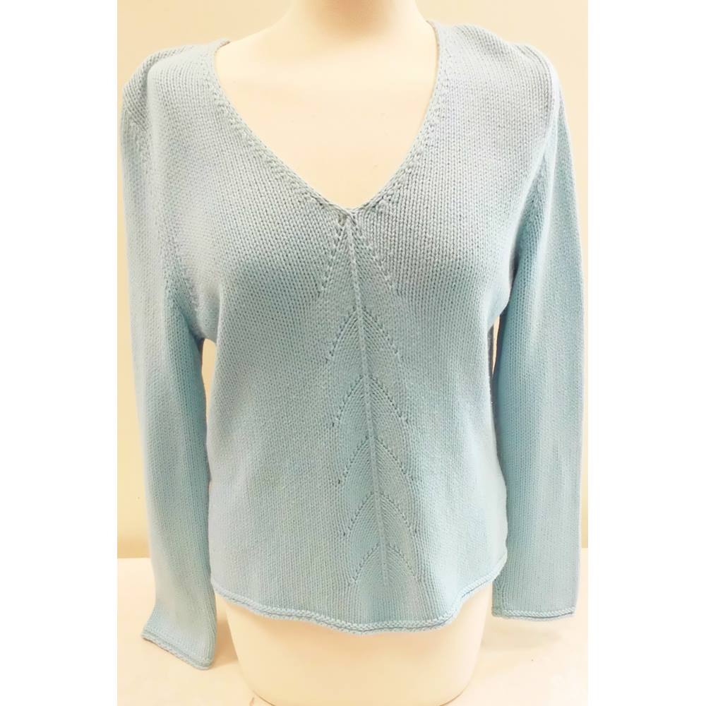 Betty Barclay Size 10 Aqua Green Jumper | Oxfam GB | Oxfam’s Online Shop