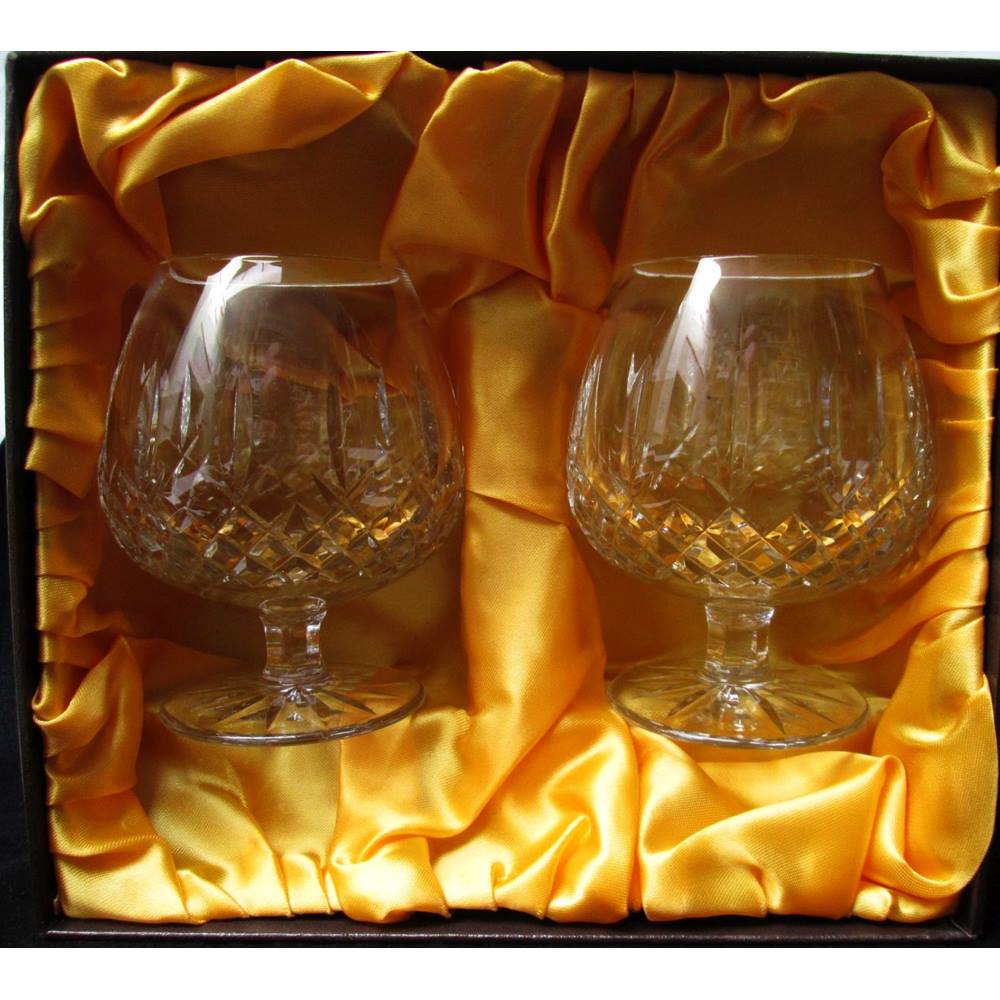 crystal brandy glass